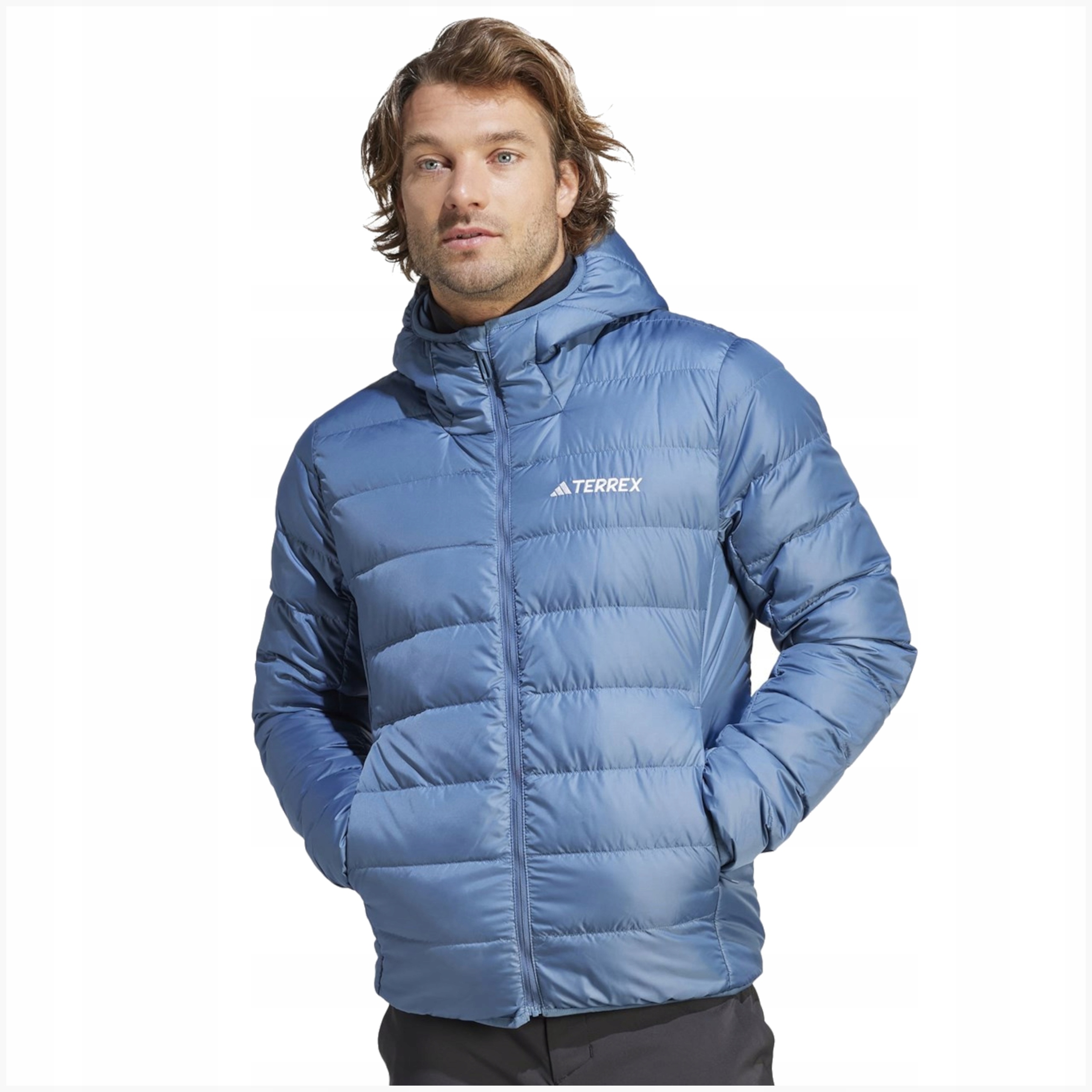 Pánská prošívaná přechodová jarní bunda Adidas Terrex Multi Light Xs