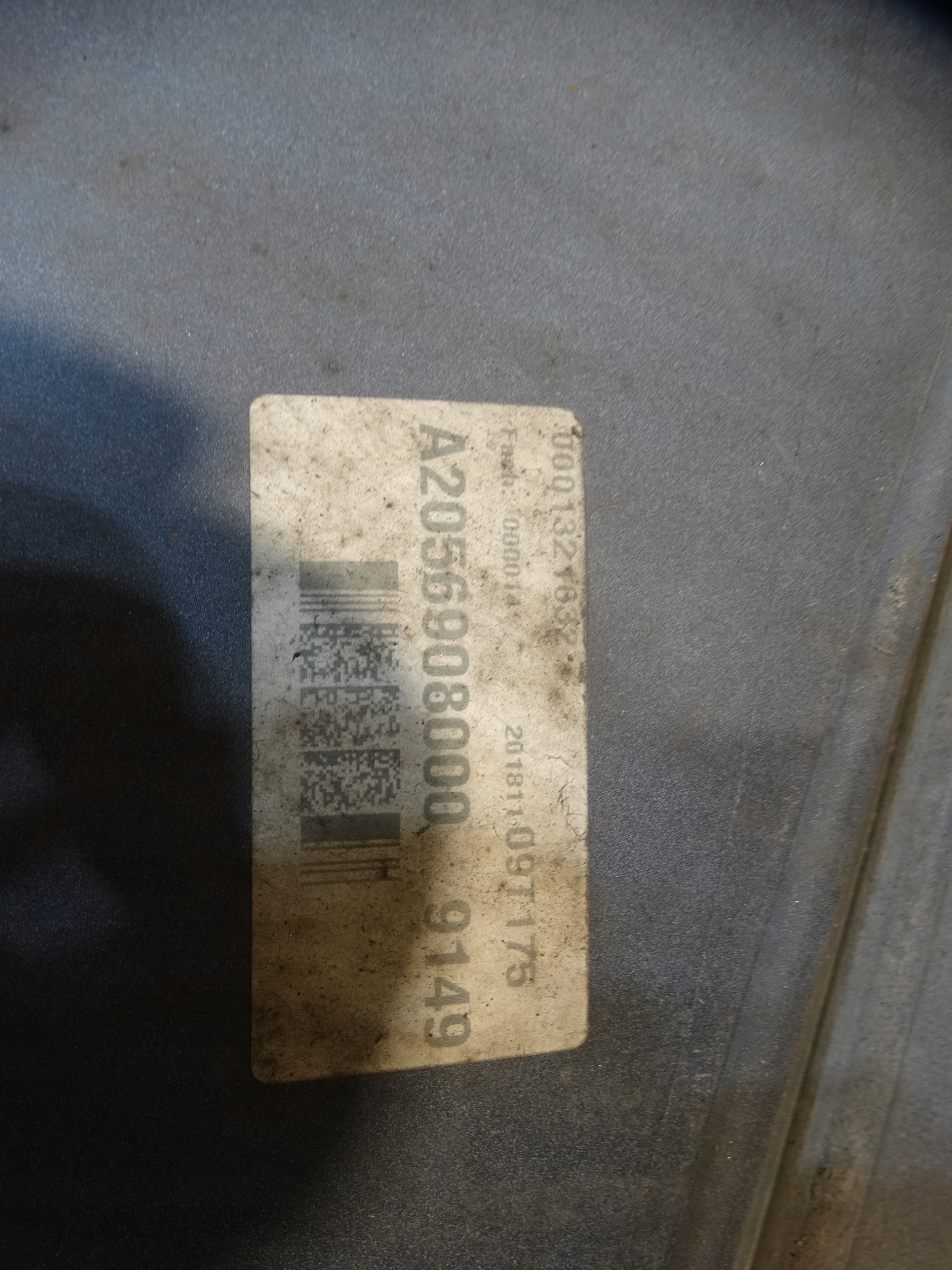 moulding threshold right MERCEDES AMG W205 COUPE CAB.1