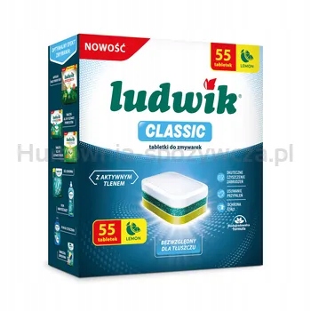 Ludwik Tablety do myčky Classic 55 ks