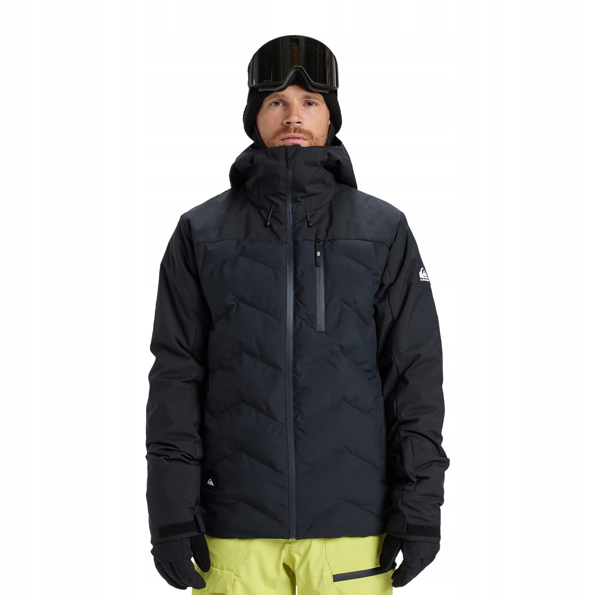 Kurtka snowboardowa męska Quiksilver The Edge true black
