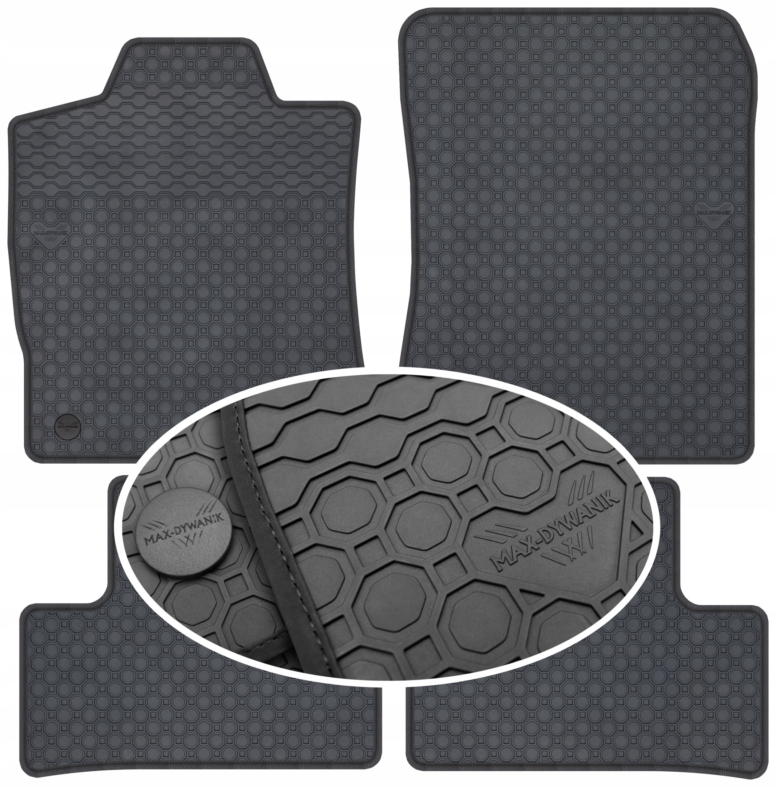 Opel Astra VI L od roku 2021. Gumový koberec PrimeLiner čierny