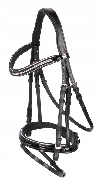 OGŁOWIE DLA KONIA KINGSTON CZARNY FULL COVALLIERO Kod producenta 3210489/252775