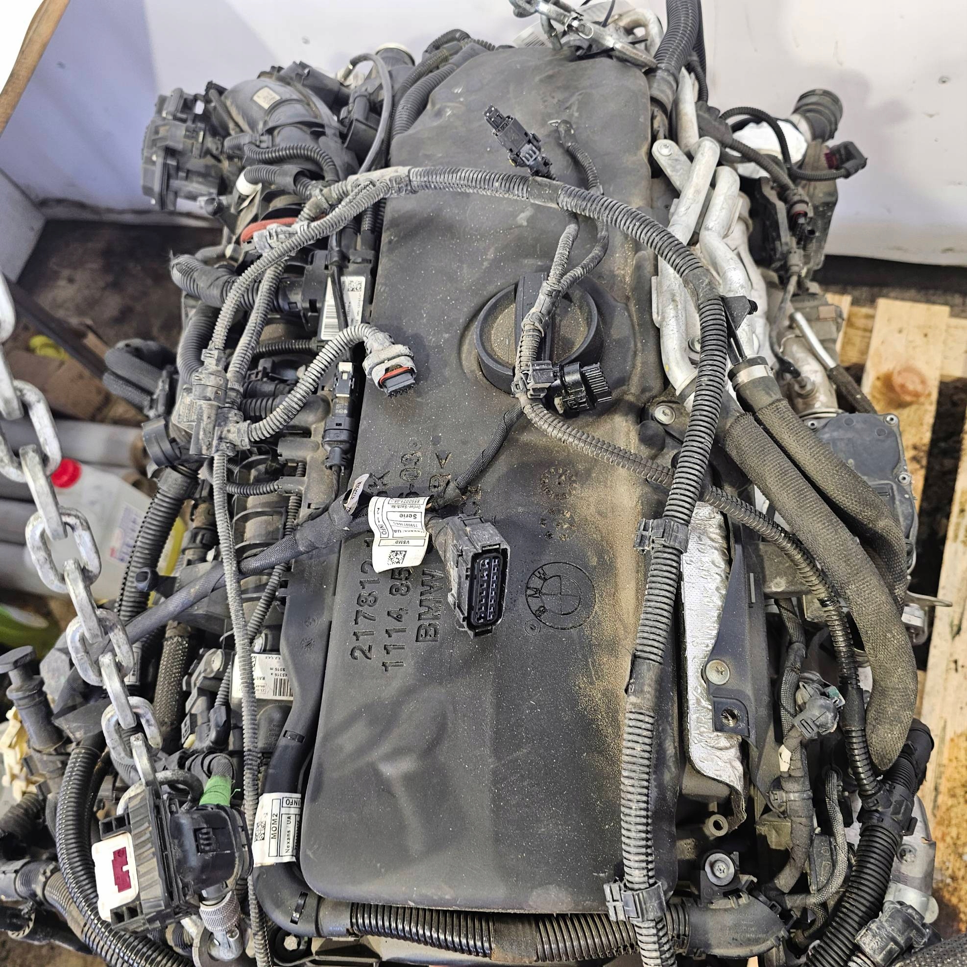 engine complete B57D30 3.0D B57 BMW 5 530D G30