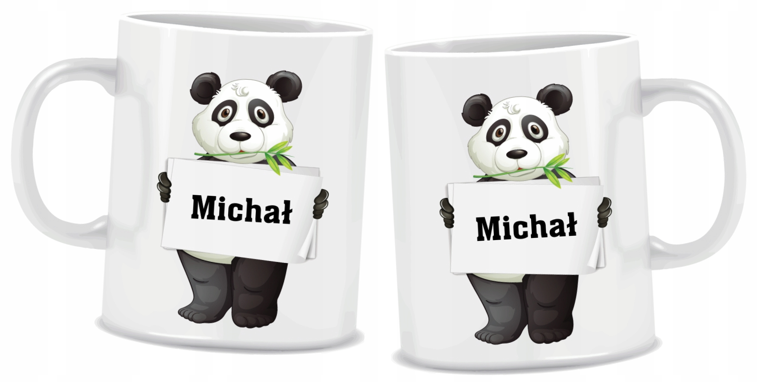 

Kubek Panda z imieniem dziecka na prezent 330 ml