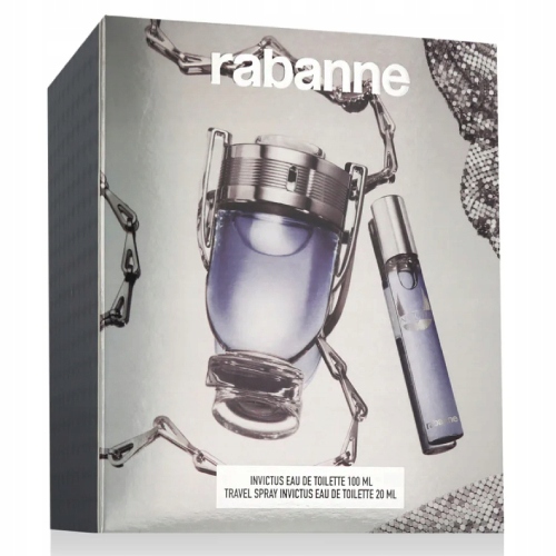 Sada Paco Rabanne Invictus 100 ML Edt 20 ML Toaletní Voda Pro Muže