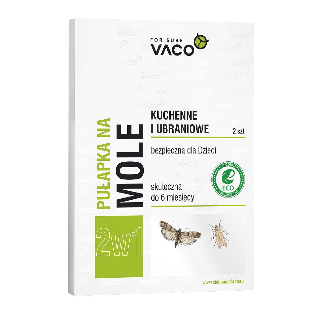 

Vaco Eco Pułapka na mole ubraniowe i spożywcze (2w
