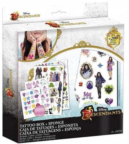 

Tatuaże Z Gąbką Disney Descendants