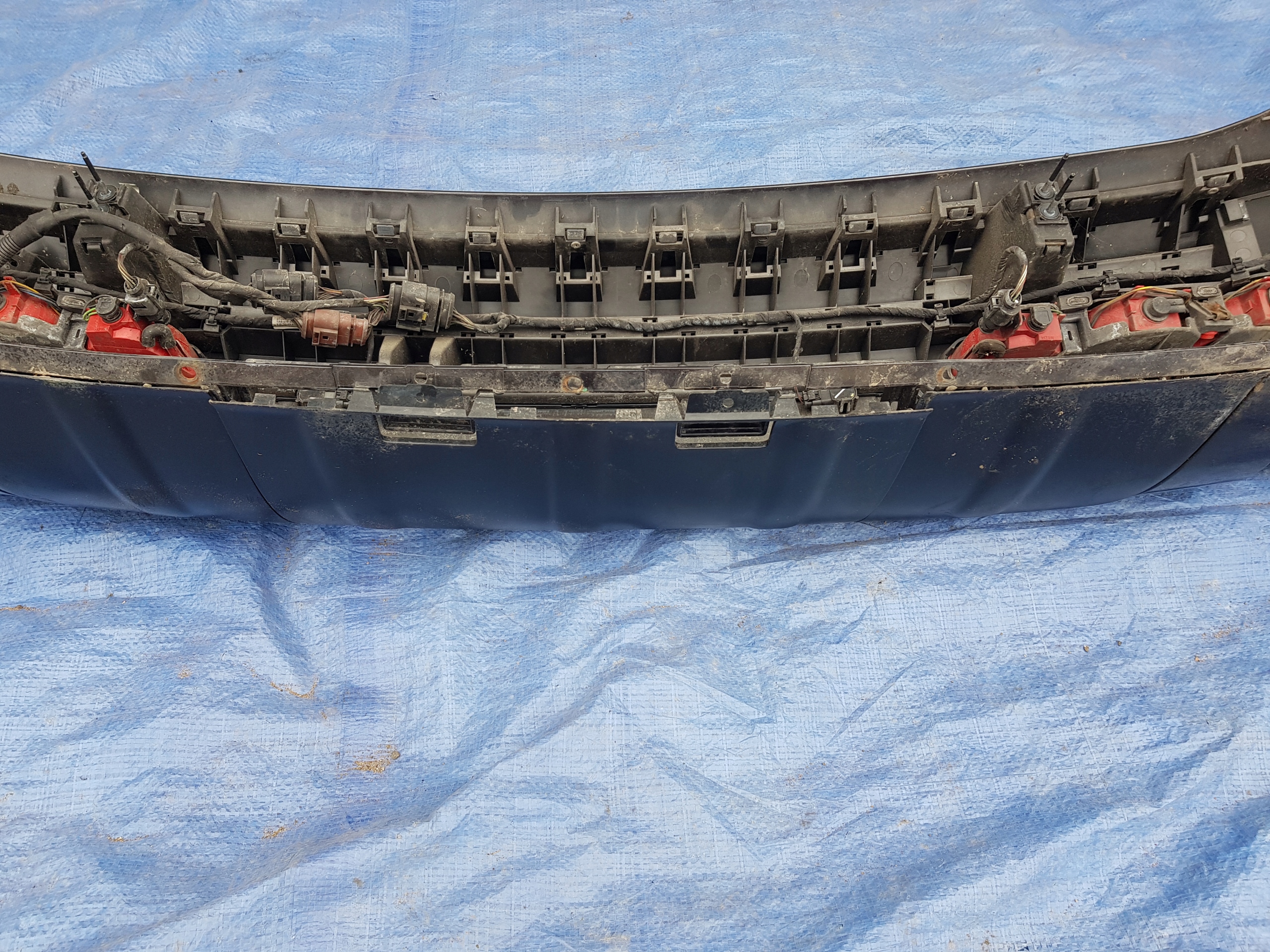 bumper rear part rear AUDI Q7 4L