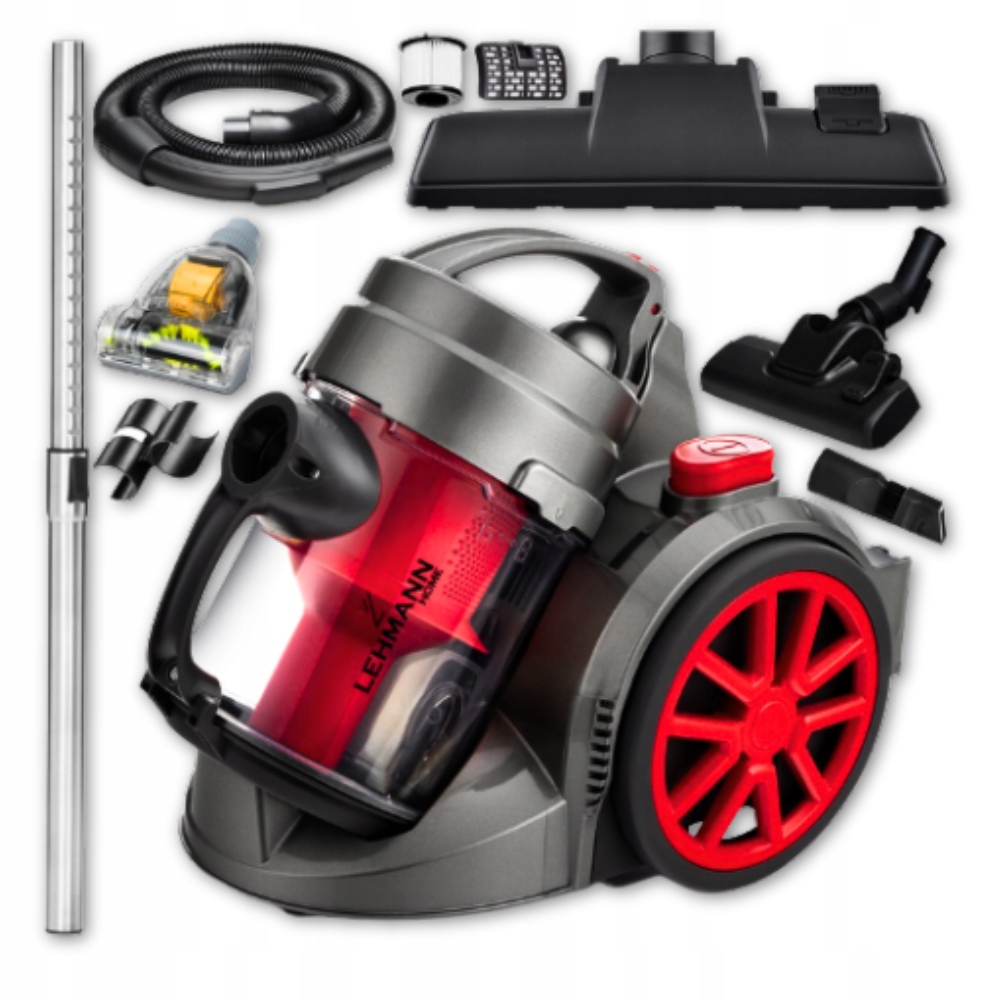 Silný Vysavač bezsáčkový Turbokartáč s regulací 4000 W Pro