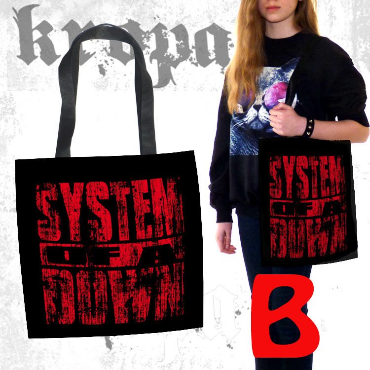 Torba na ramię SYSTEM OF A DOWN FullPrint WZORY! Typ inny