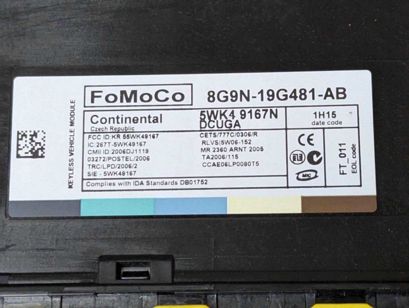 Unité commande confort Jaguar XF facelift 250 2011 8G9N-19G481-AB