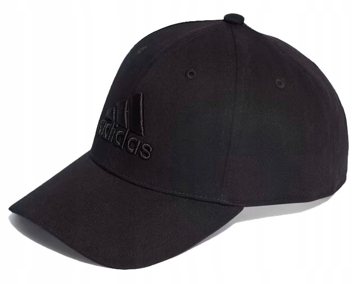 Czapka z daszkiem Adidas Big Tonal Logo Baseball Czarna Młodzieżowa OSFY
