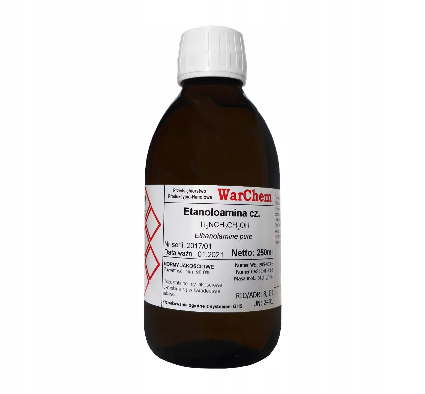 

Etanoloamina czysta 250ml