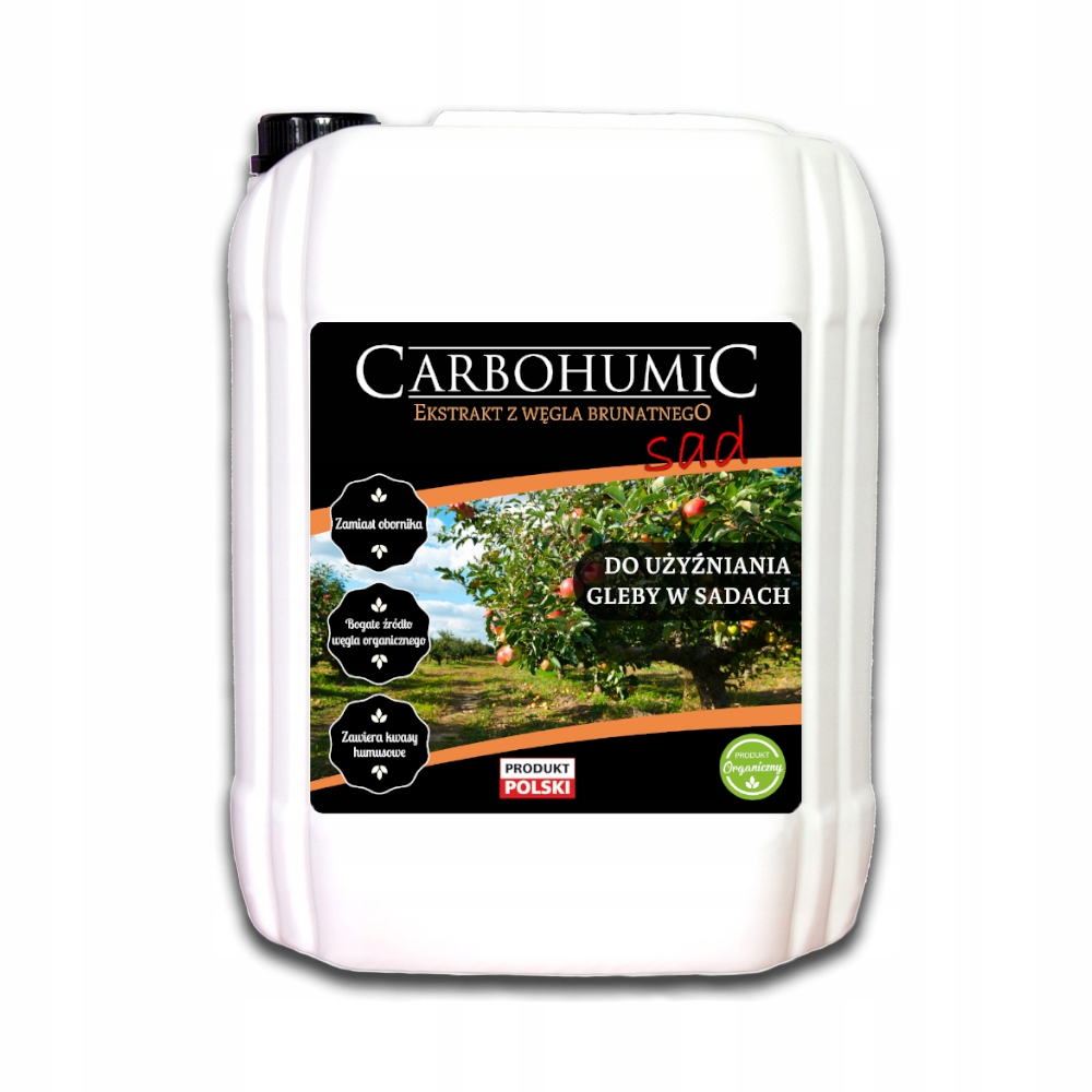 

Carbohumic sad 20L, eko humus z węgla brunatnego
