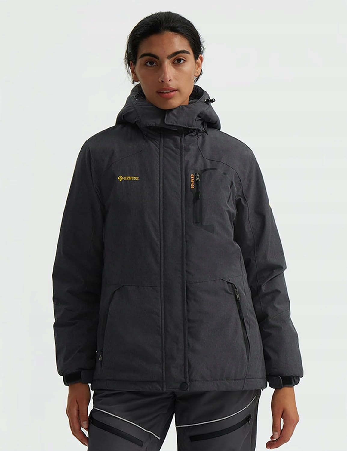 Gemyse Dámská Zateplená Zimní Bunda Lyžařská Voděodolná Horní Pás XXL