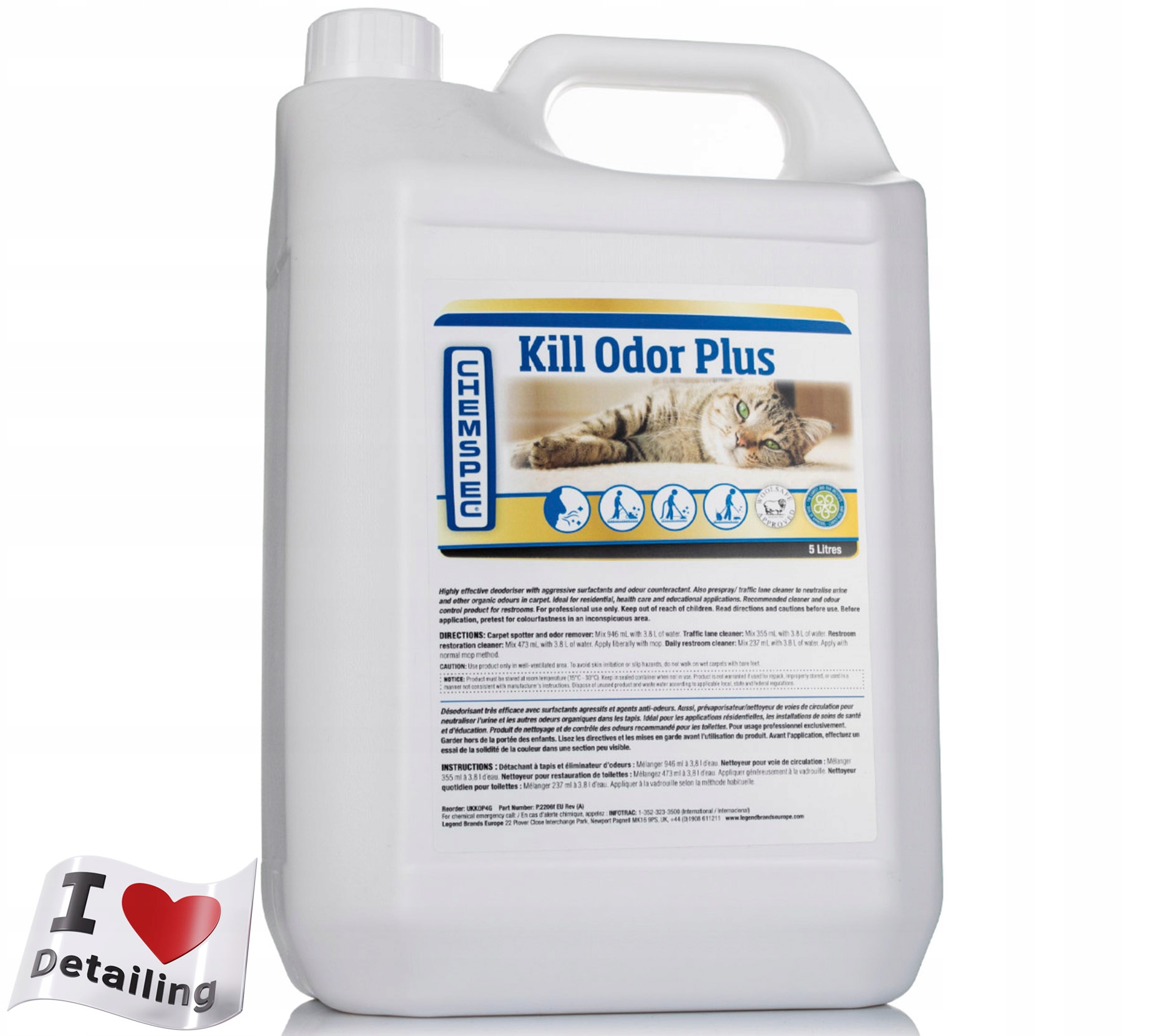 Chemspec Kill Odor Plus нейтрализатор запаха 5л