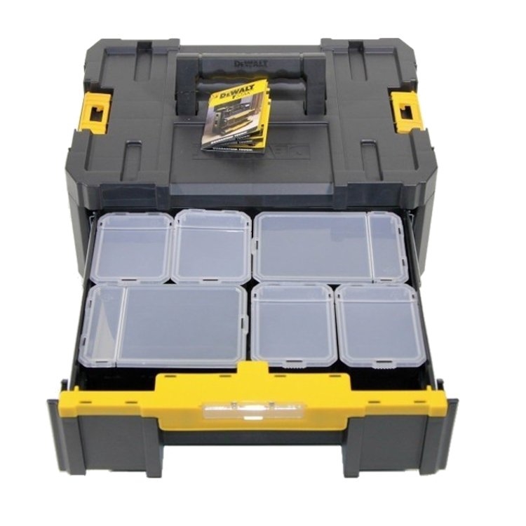 DEWALT TSTAK Box III Skrzynka Narzędziowa z Szufladą 19L 30kg — miniatura 8