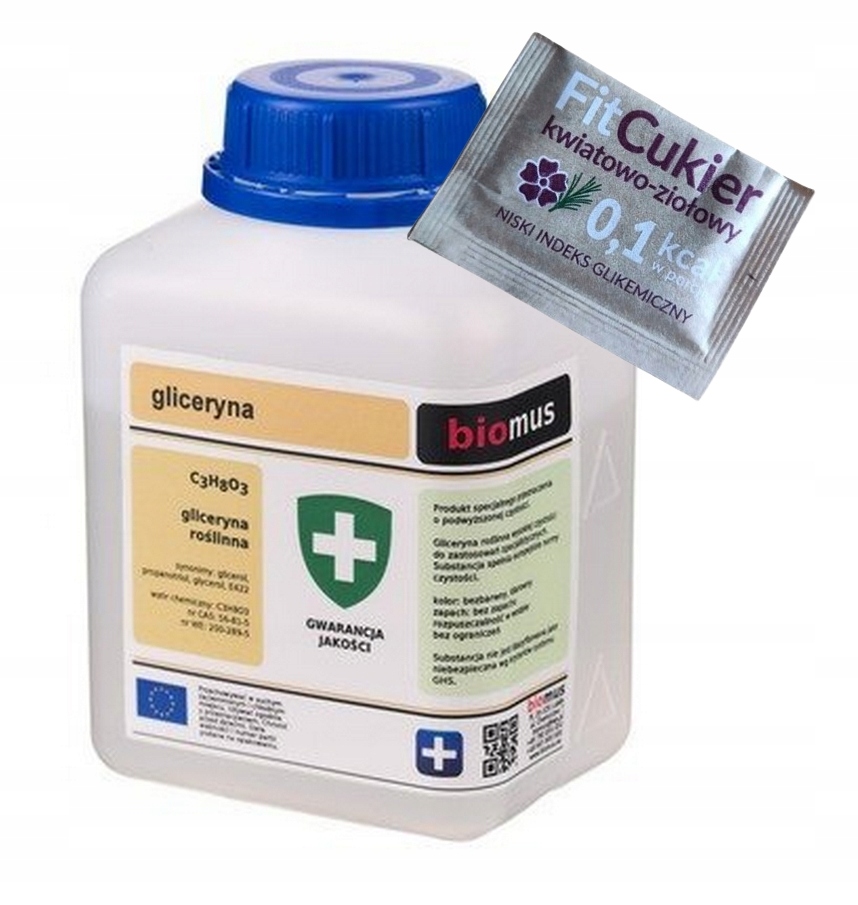 

Biomus Gliceryna Roślinna 500 G