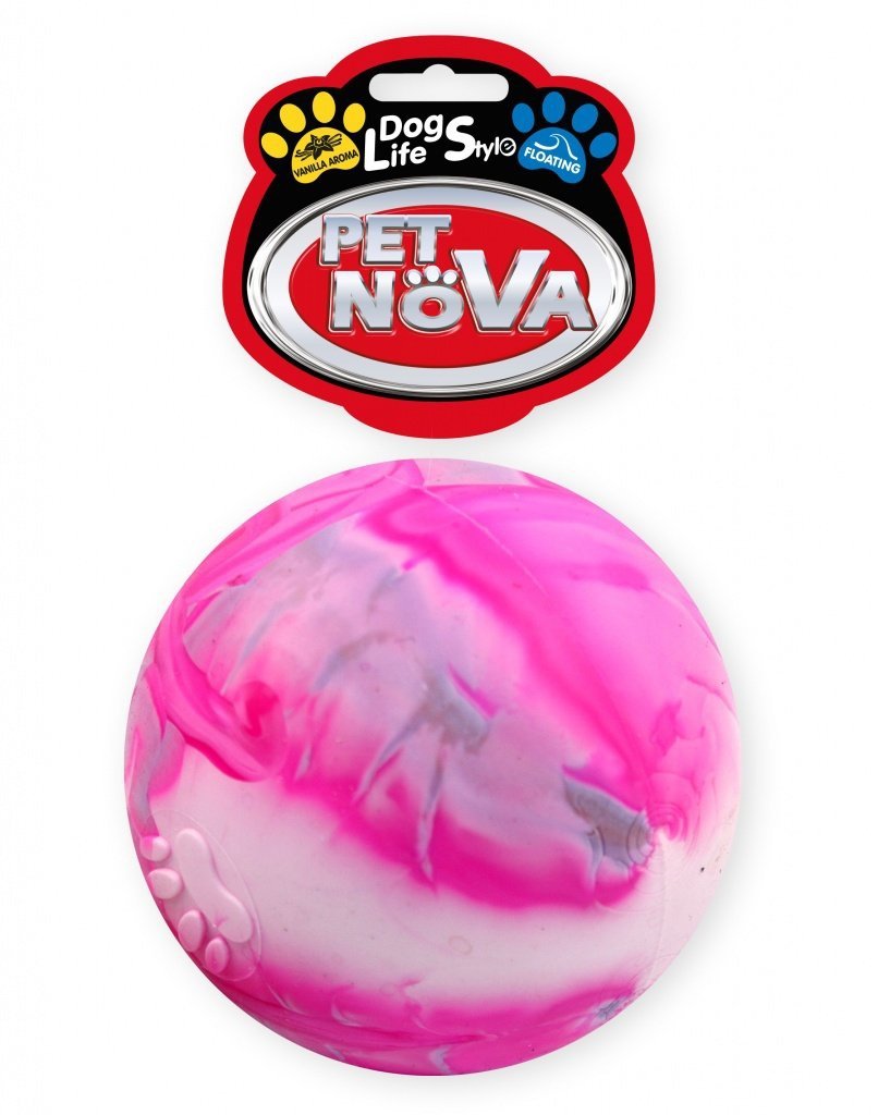 

Pet Nova Piłka Multikolor Pełna 8cm Aromat Wanilia