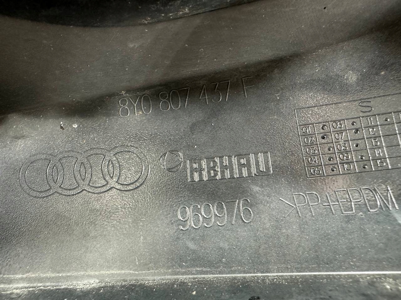 AUDI A3 S line S3 8Y 2020-> bumper front 8Y0807437F