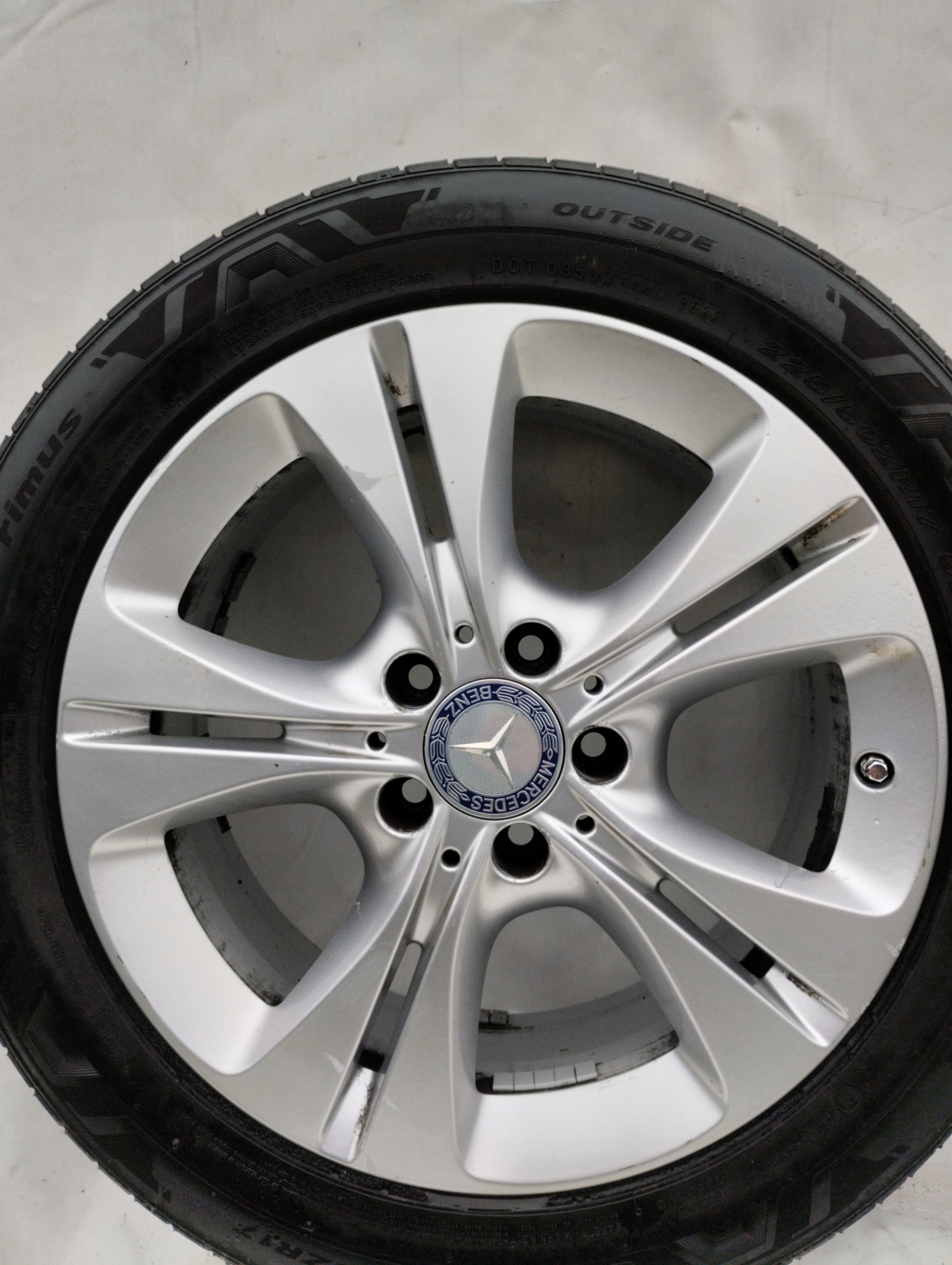 MERCEDES W205 C wheels discs 225/50/17