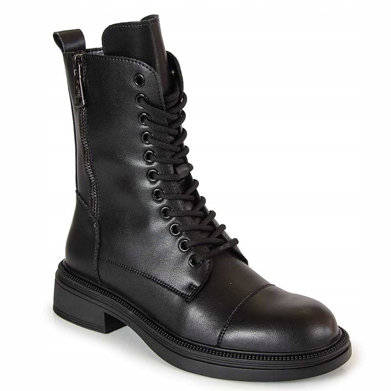 S.barski MK62-7032 Černé Kotníkové Boty 40