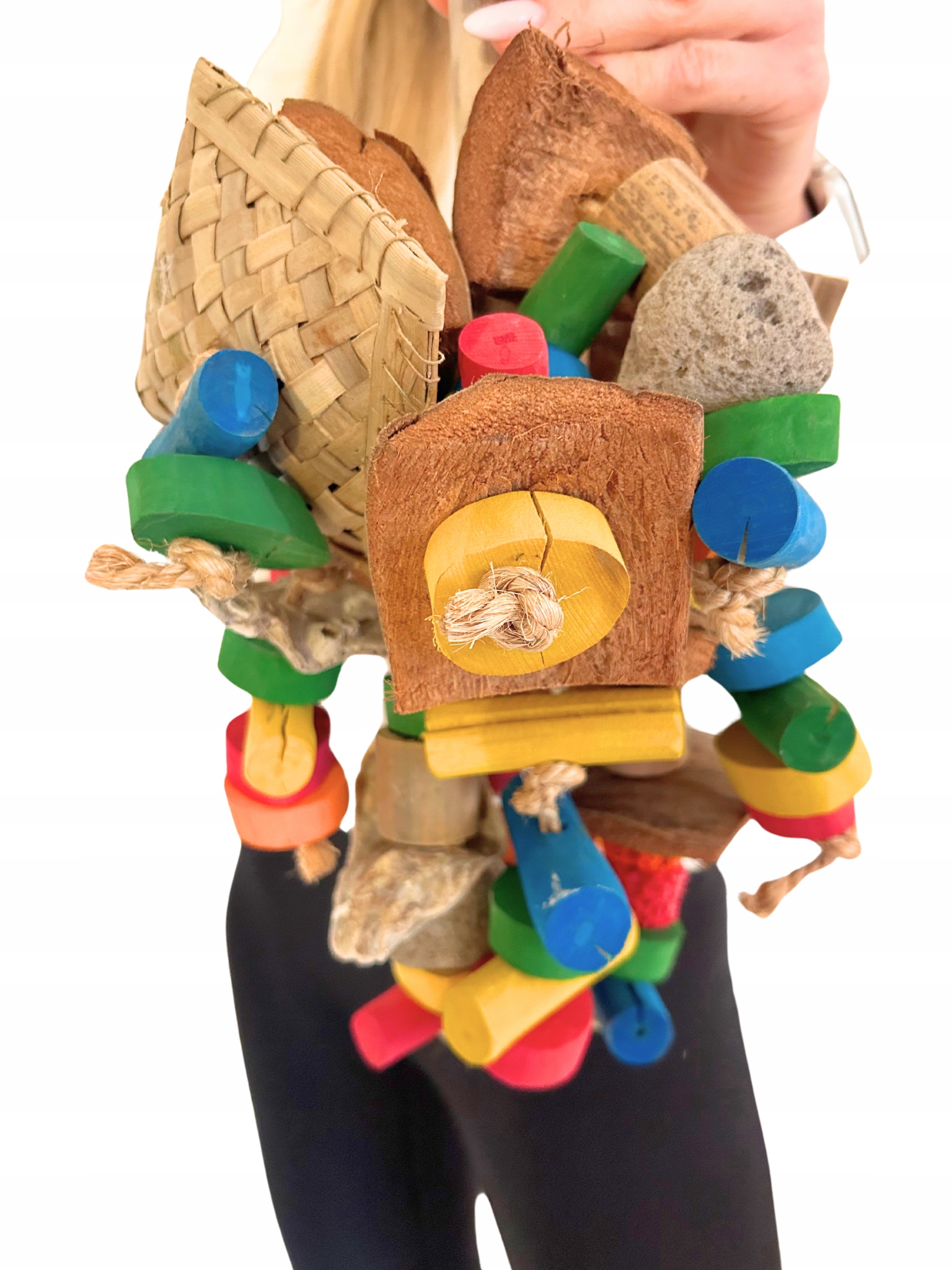 Levně Monster Toy Hračka pro velké papoušky