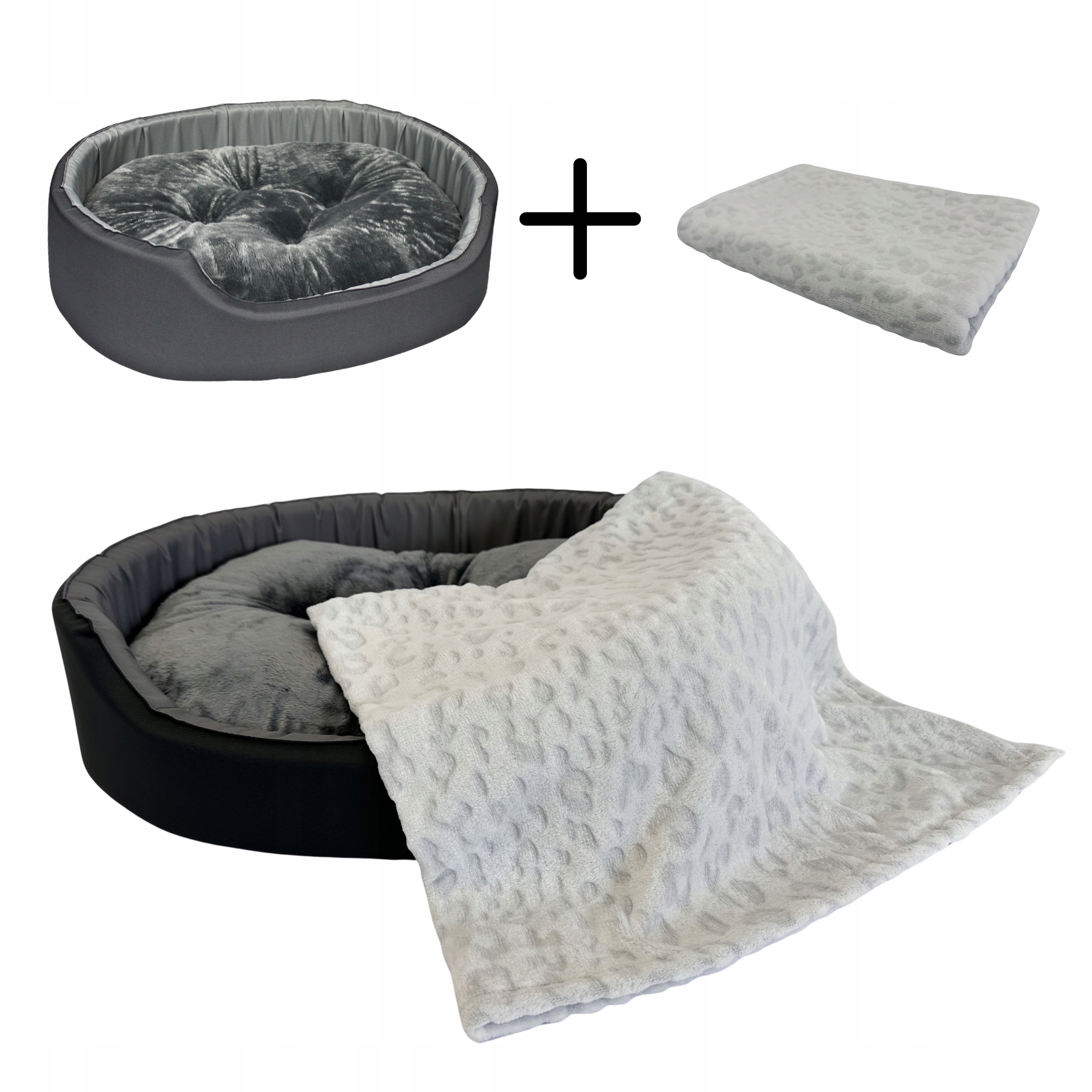 Levně Pelíšek pro psa Potah Pohovka Kotec Vodotěsná L+deka