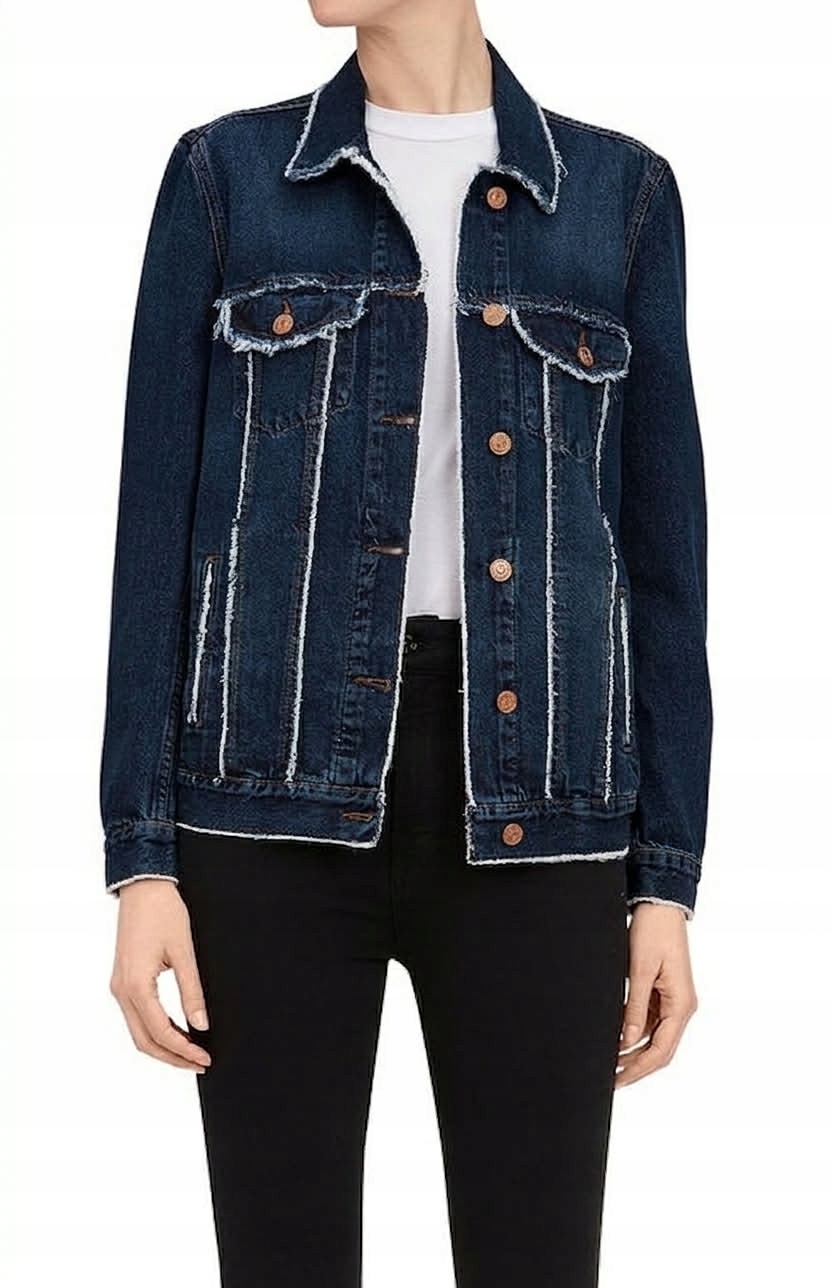 Džínová bunda 7 For All Mankind Oversize modern trucker M