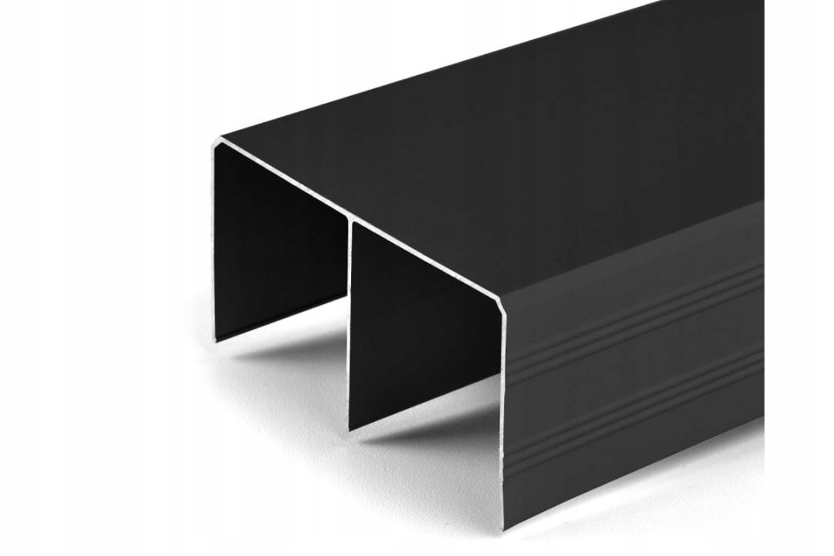 Laguna posuvné dveře horní dráha černá matná, kus 1.5 m