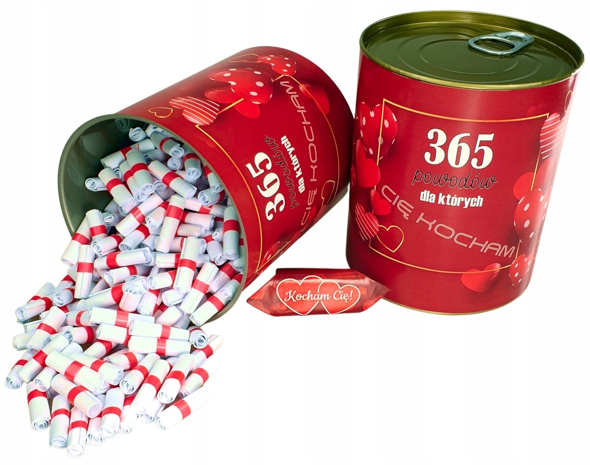 

365 Powodów Dla Których Cię Kocham puszka