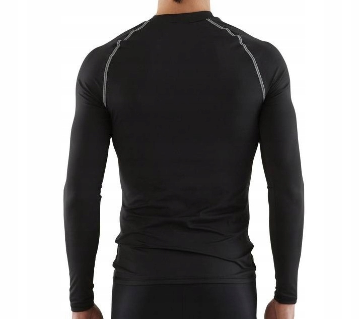 Męska Koszulka TERMOAKTYWNA Oddychająca SPORT XXL Kolor czarny