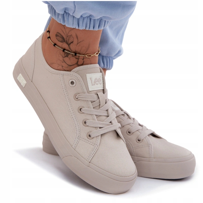 Dámské Nízké Tenisky Lee Ava C Women Low 50261001.35E Béžové 41