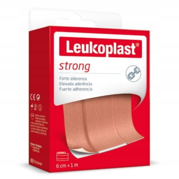 

Leukoplast strong plaster z opatrunkiem 6cm x 1m