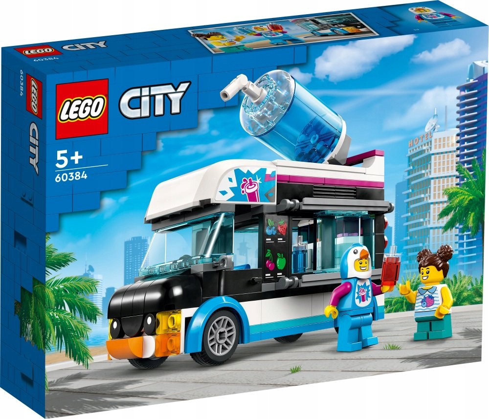 

Lego City Pingwinia furgonetka ze slushem 60384