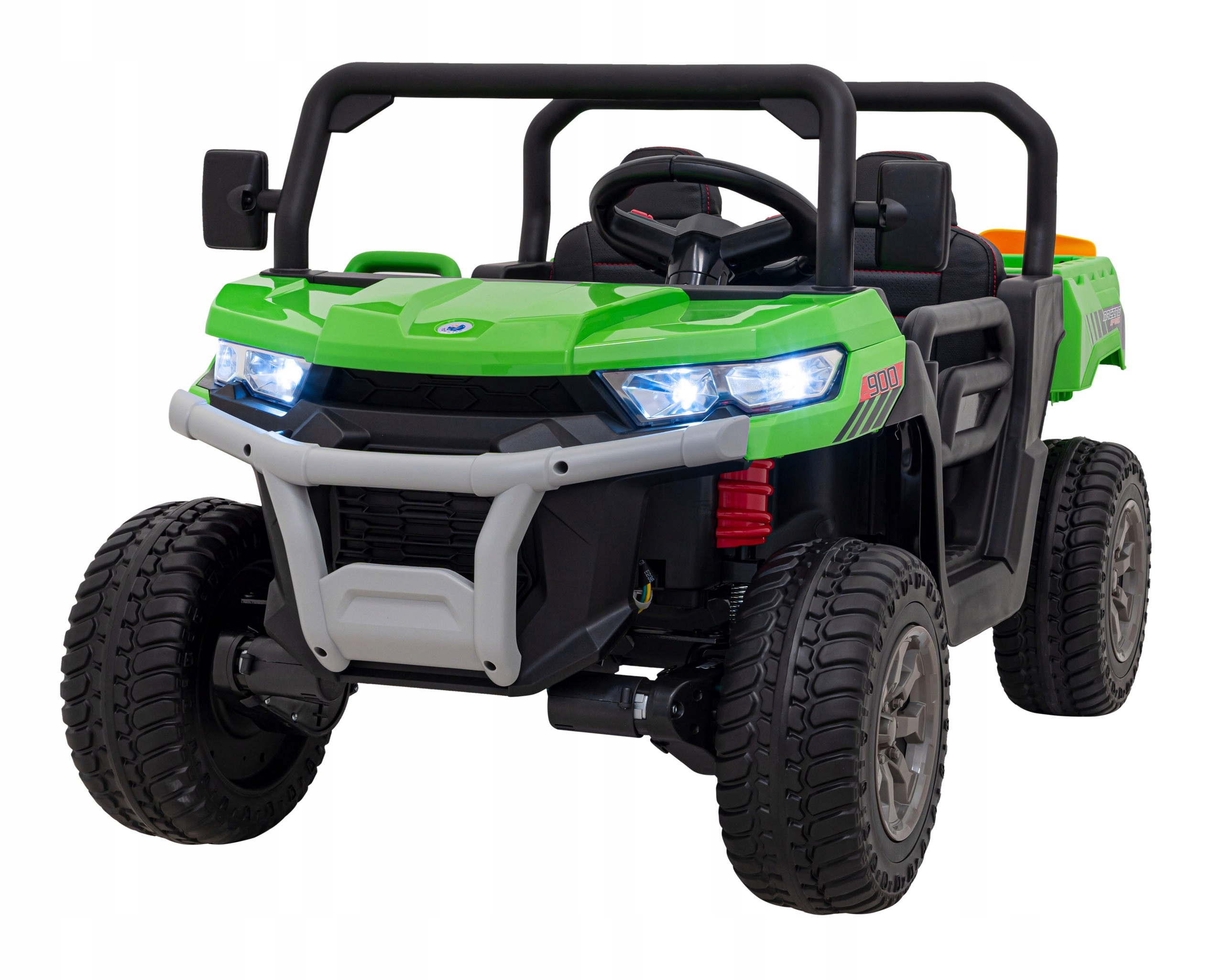 Auto Na Akumulator Pick-Up 4x4 Ruchomy kiper Bagażnik Pilot Łopatka Led Eva