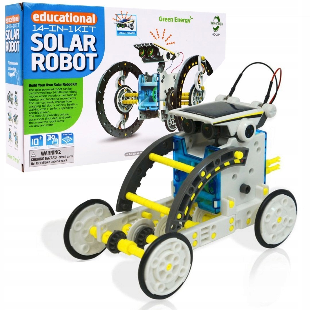 

Robot Solarny 14w1 Zestaw Solar Edukacyjny