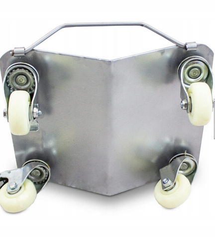 Wózki rolki manewrowe transportowe pod auto samochodowe 2x 680kg EAN (GTIN) 4250394562554