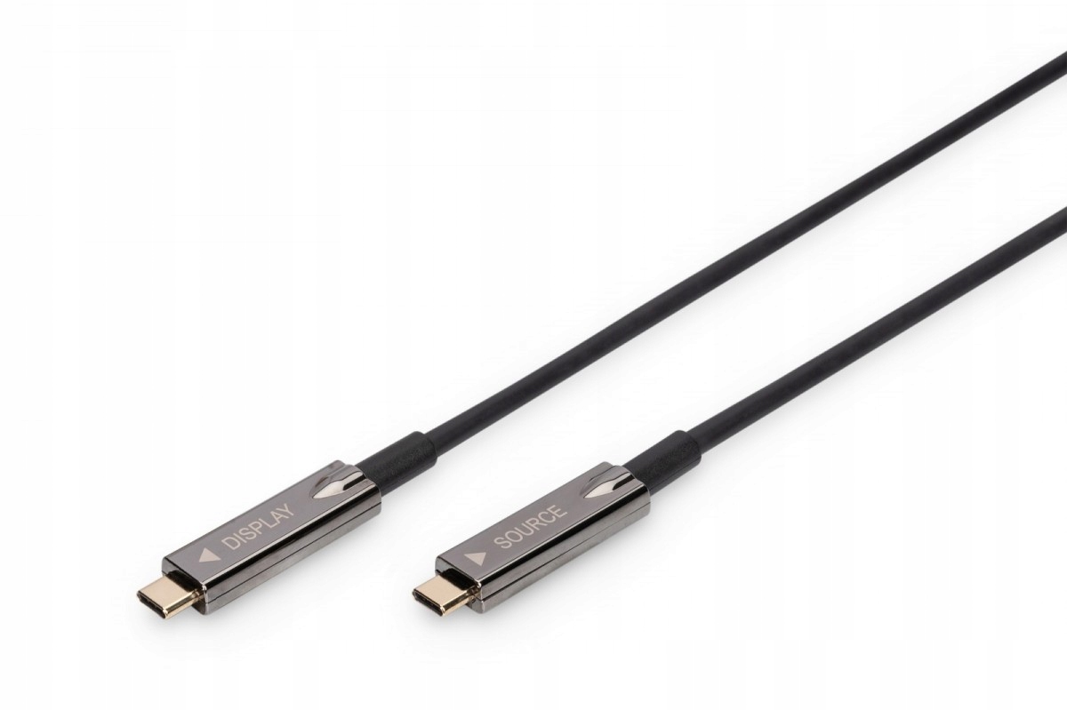 Hybridní propojovací kabel Aoc Usb 3.1 Typ C/usb Typ C 4K 60Hz 10 m
