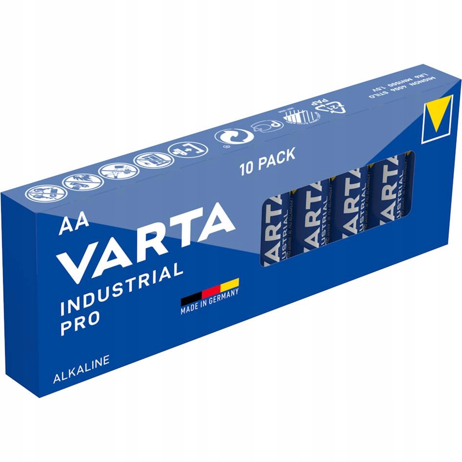 

Baterie Varta Industrial Aa LR6 10 szt. opakowanie