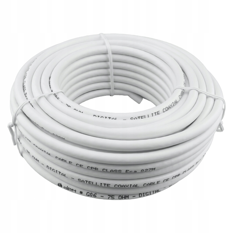 Kabel koncentryczny RG6 1 mm CCS, 15 m