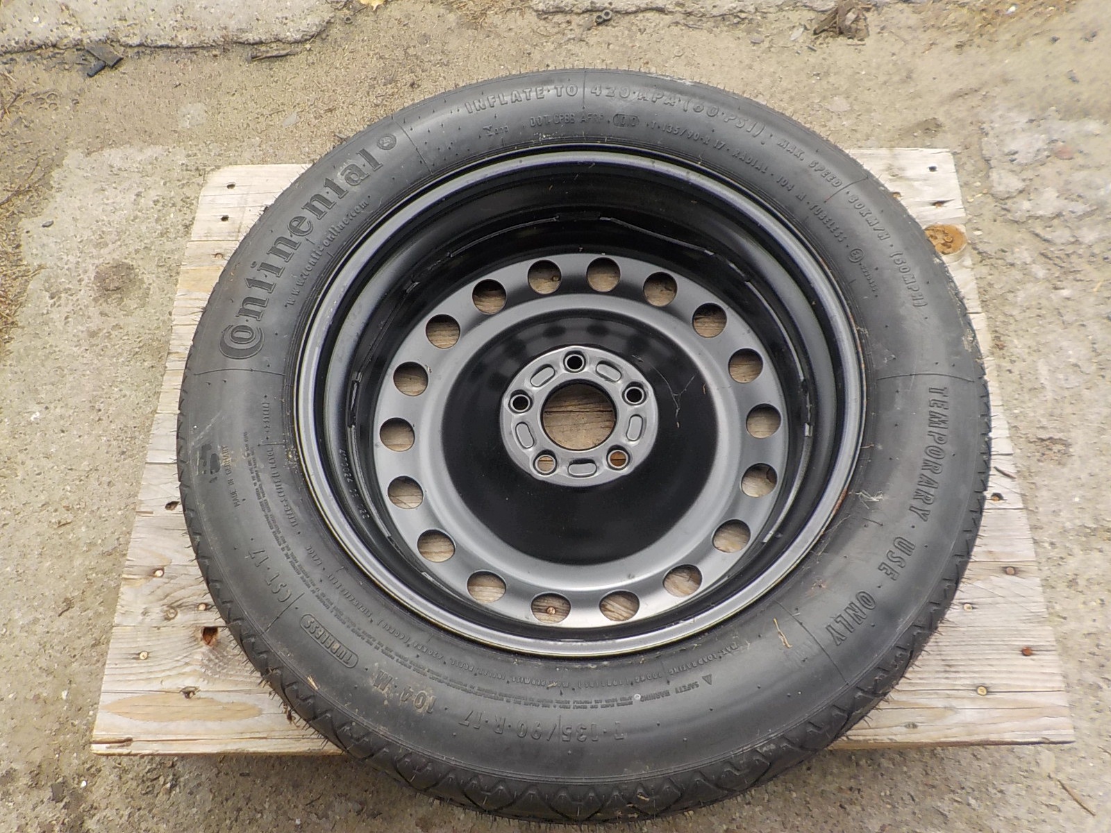 FORD MONDEO V Roue de secours R17 5x108 8V41-AB