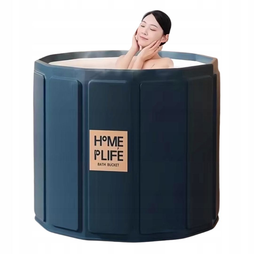 Skládací Přenosná Lázeňská Vana Home Plife 70–80 CM Cold Hot Ice Bath Do Domácnosti
