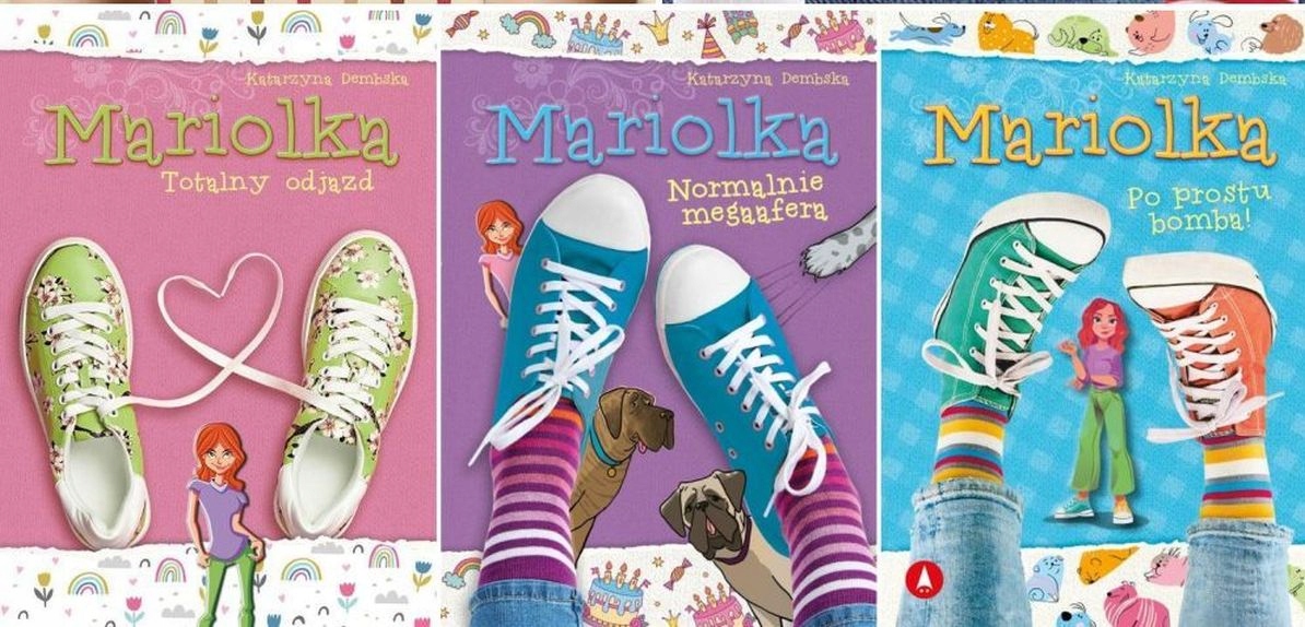 Mariolka Tomy 3-5 Zestaw powieści dla nastolatek Katarzyna Dembska