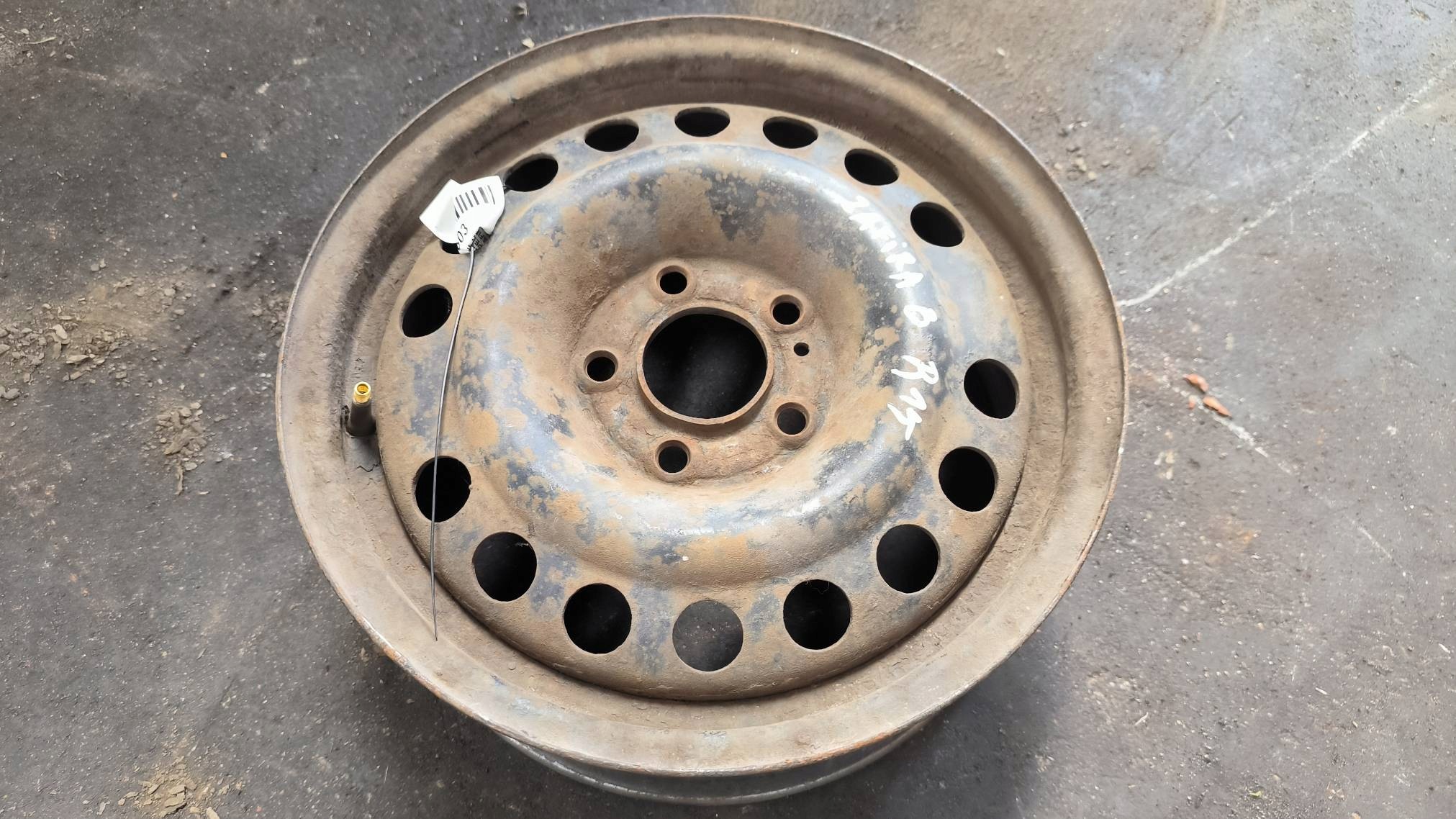 disk STALOWA 15'' 5X110 OPEL ZAFIRA B