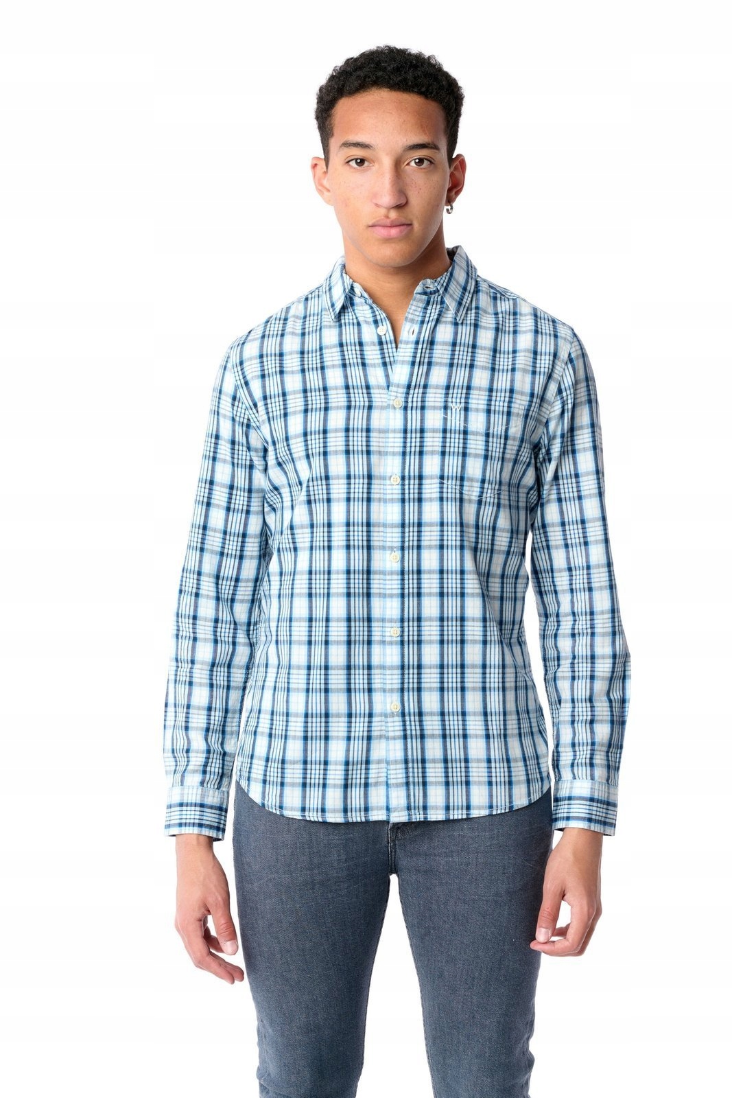 

Wrangler Ls 1PKT Shirt Cerulean W57604MVT M