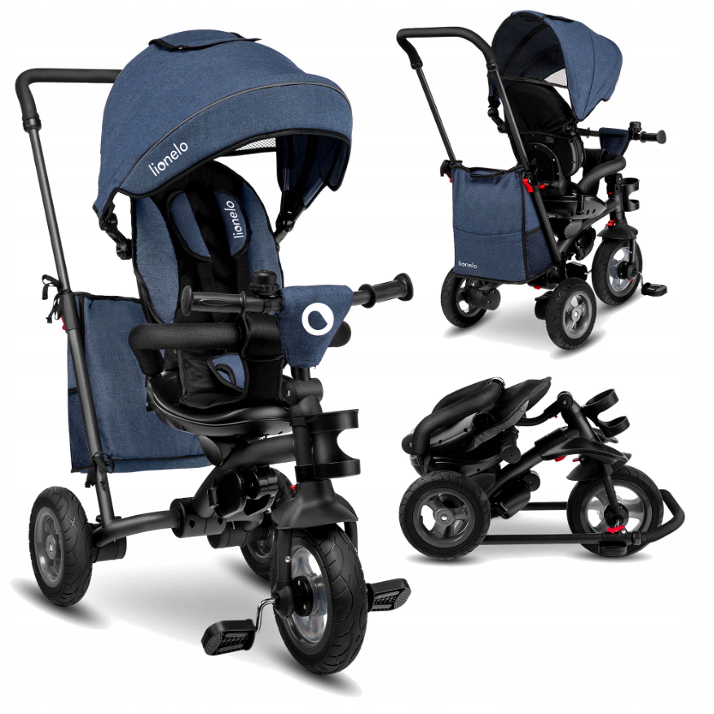 ROWEREK TRÓJKOŁOWY 2w1 LIONELO TRIS OBRACANY