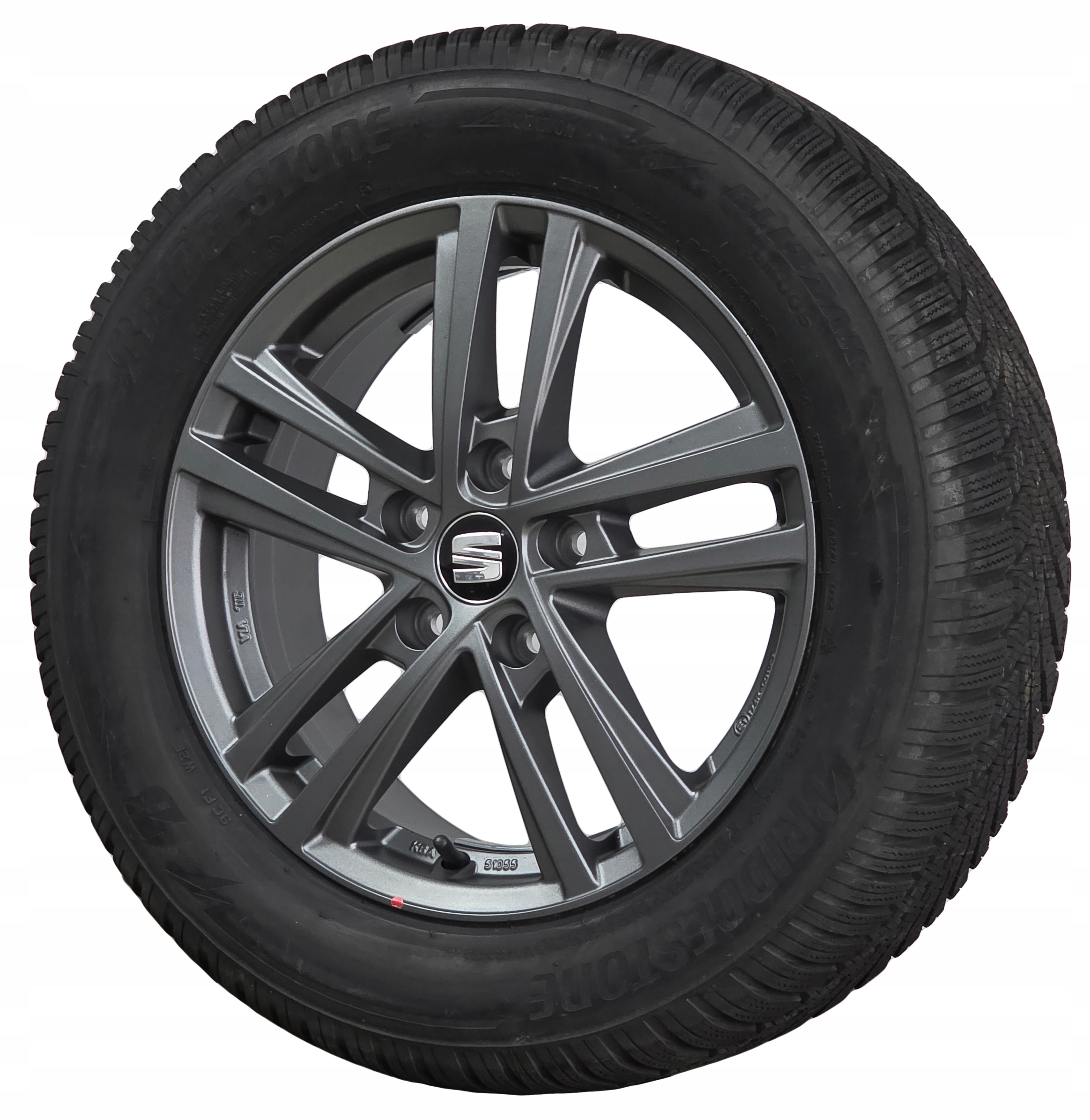 Grafitové Kolesá Seat Ateca Škoda Karoq Bridgestone 215/60R16 16 Cali 2021