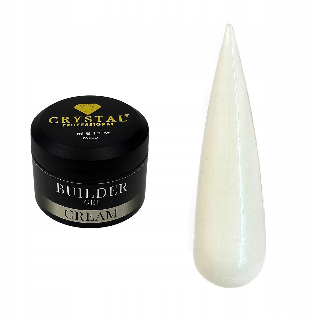 Builder Gel #Cream 30 ml Crystal Professional stavební gel