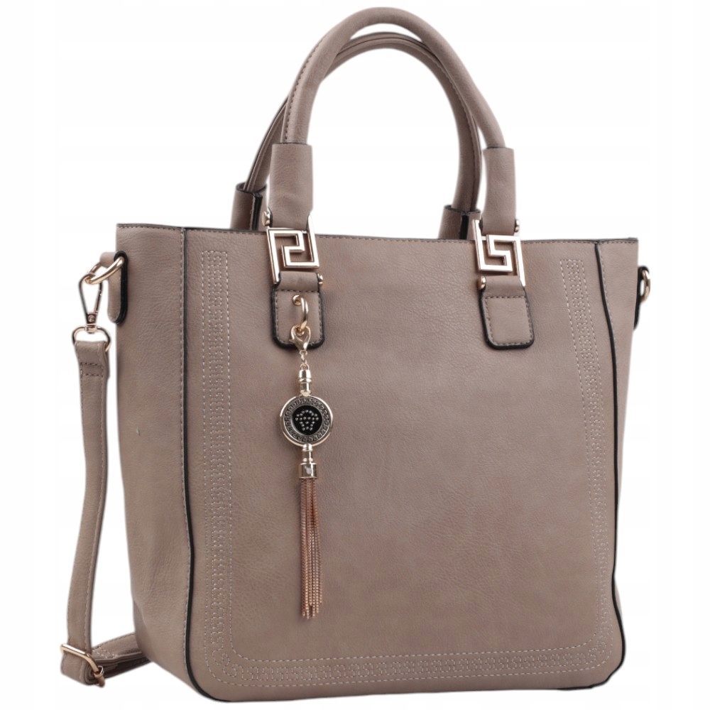 Torebka damska shopper na ramię miejska shopperki torebki klasyczne pojemne